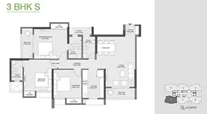 3 BHK S, Juniper