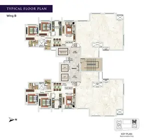 Typical Floor Plan Wing B