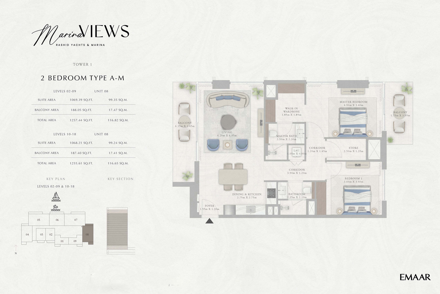 Type A-M, Unit 8, Level 10 - 18