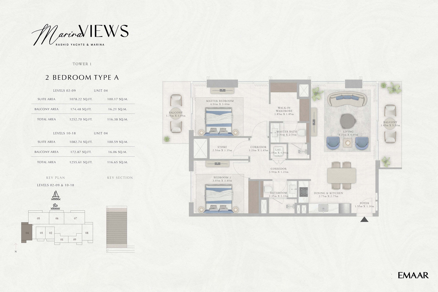 Type A, Unit 4, Level 10 - 18
