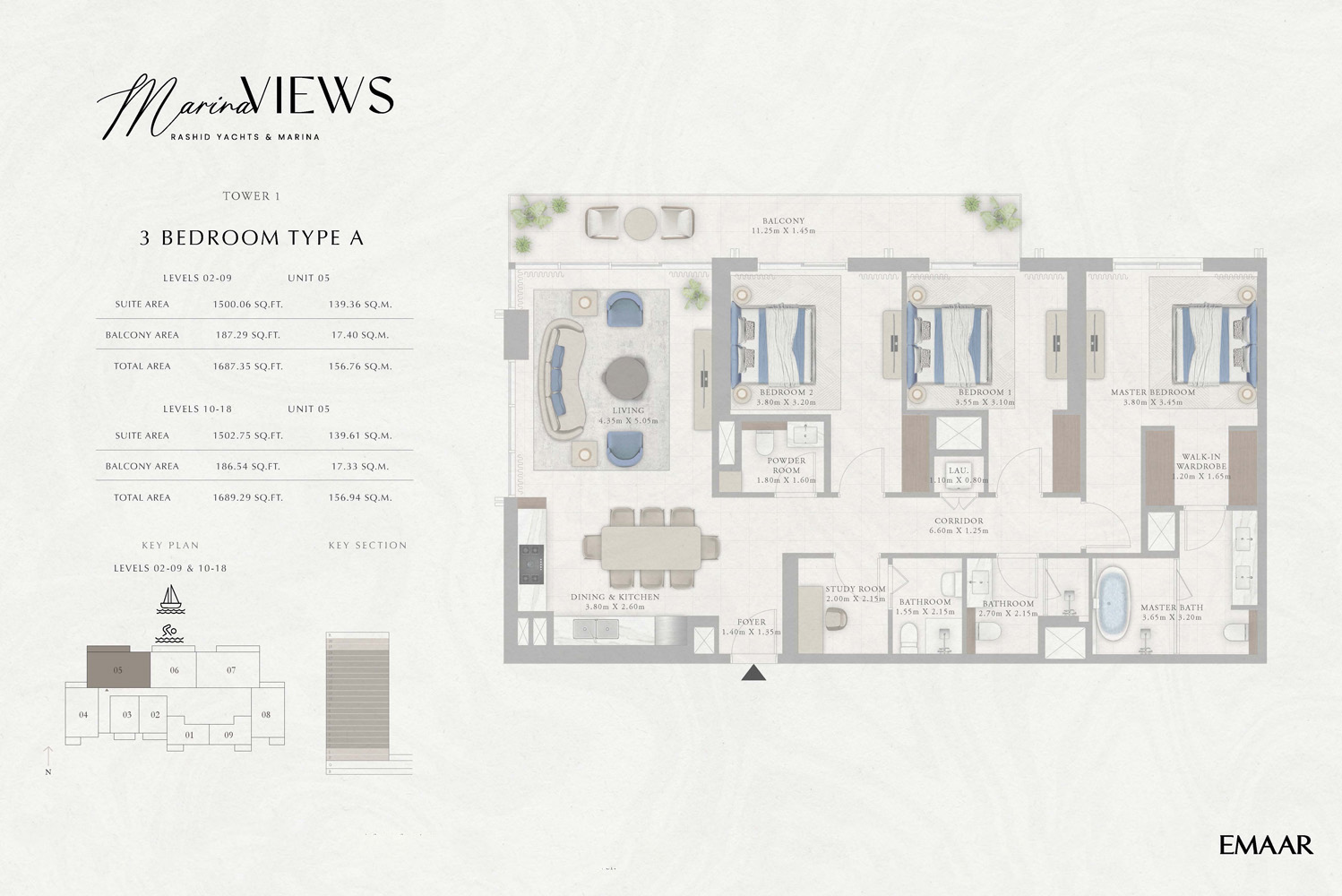 Type A, Unit 7, Level 10 - 18
