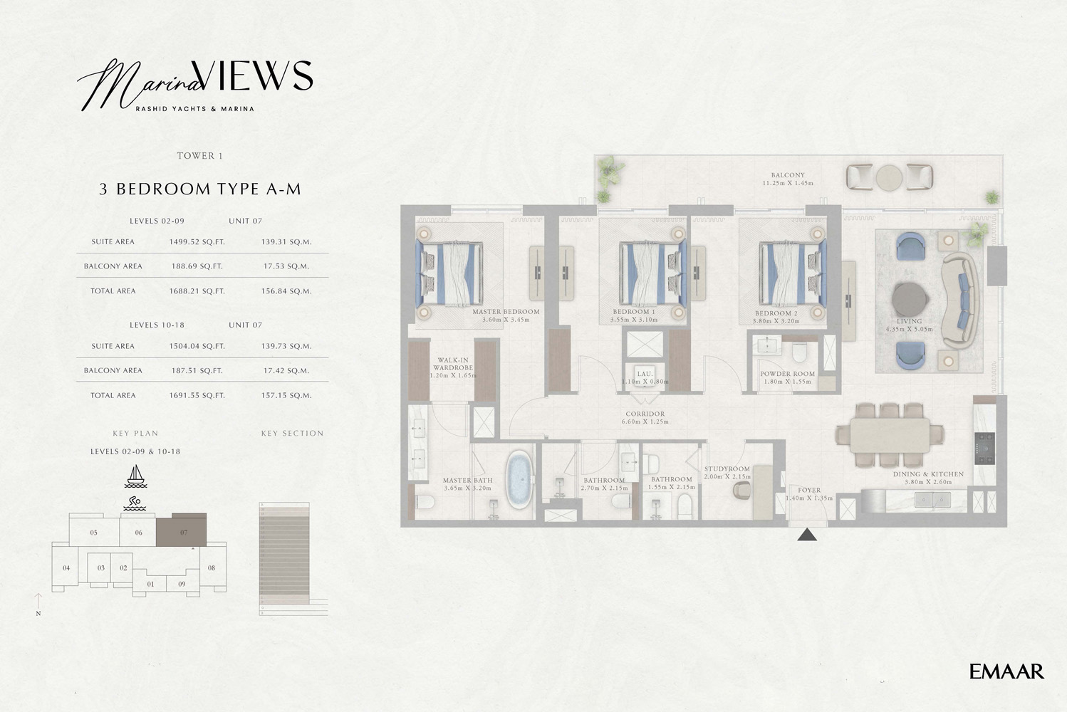 Type A-M, Unit 7, Level 10 - 18