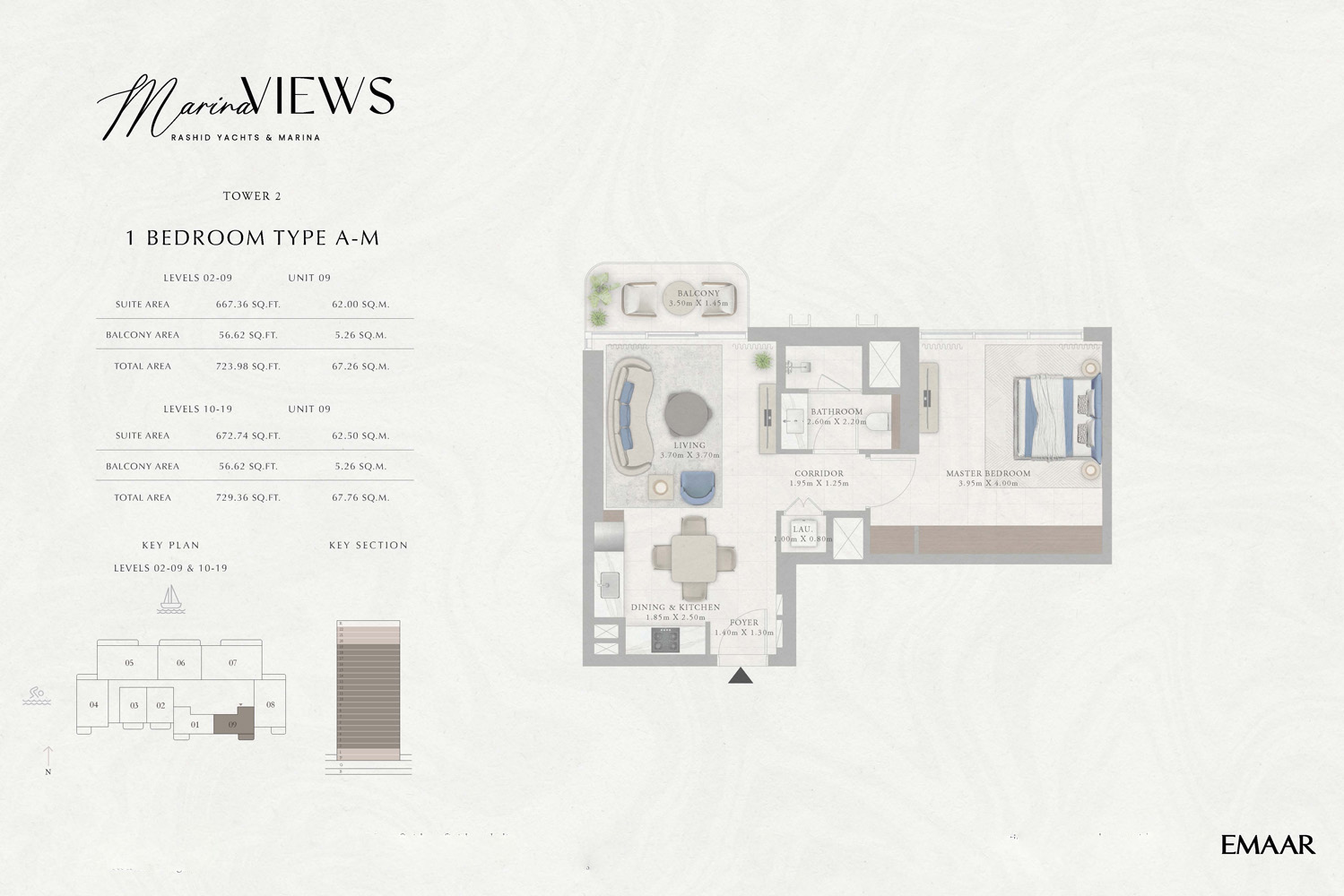 Type A-M, Unit 9, Level 10 -19