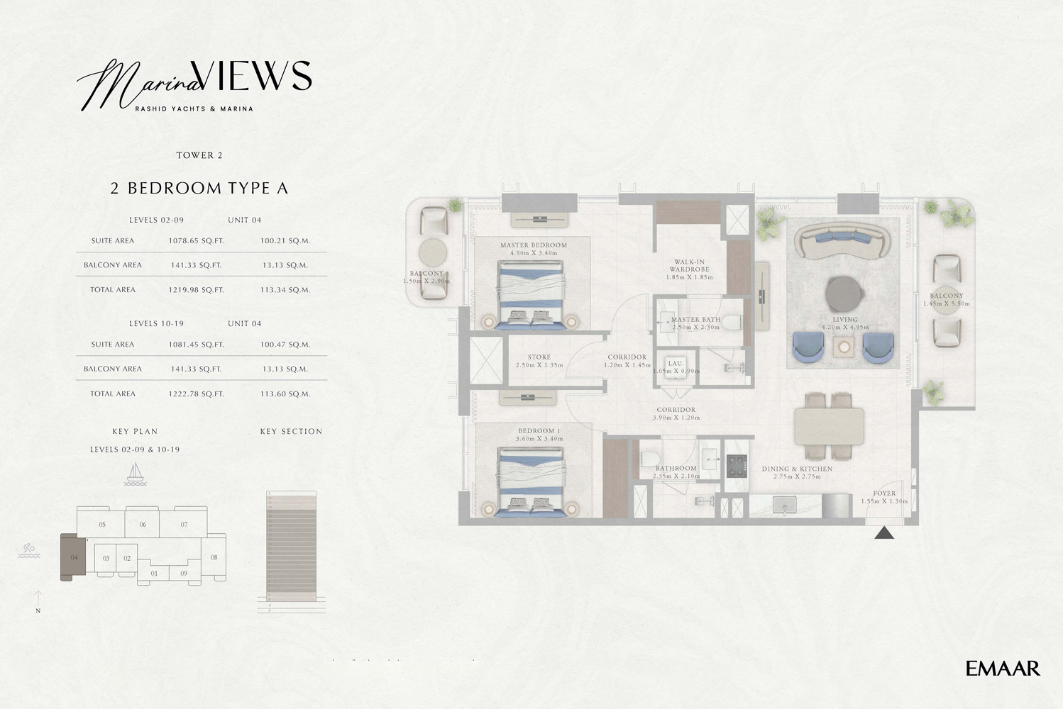 Type A, Unit 4, Level 10 - 19