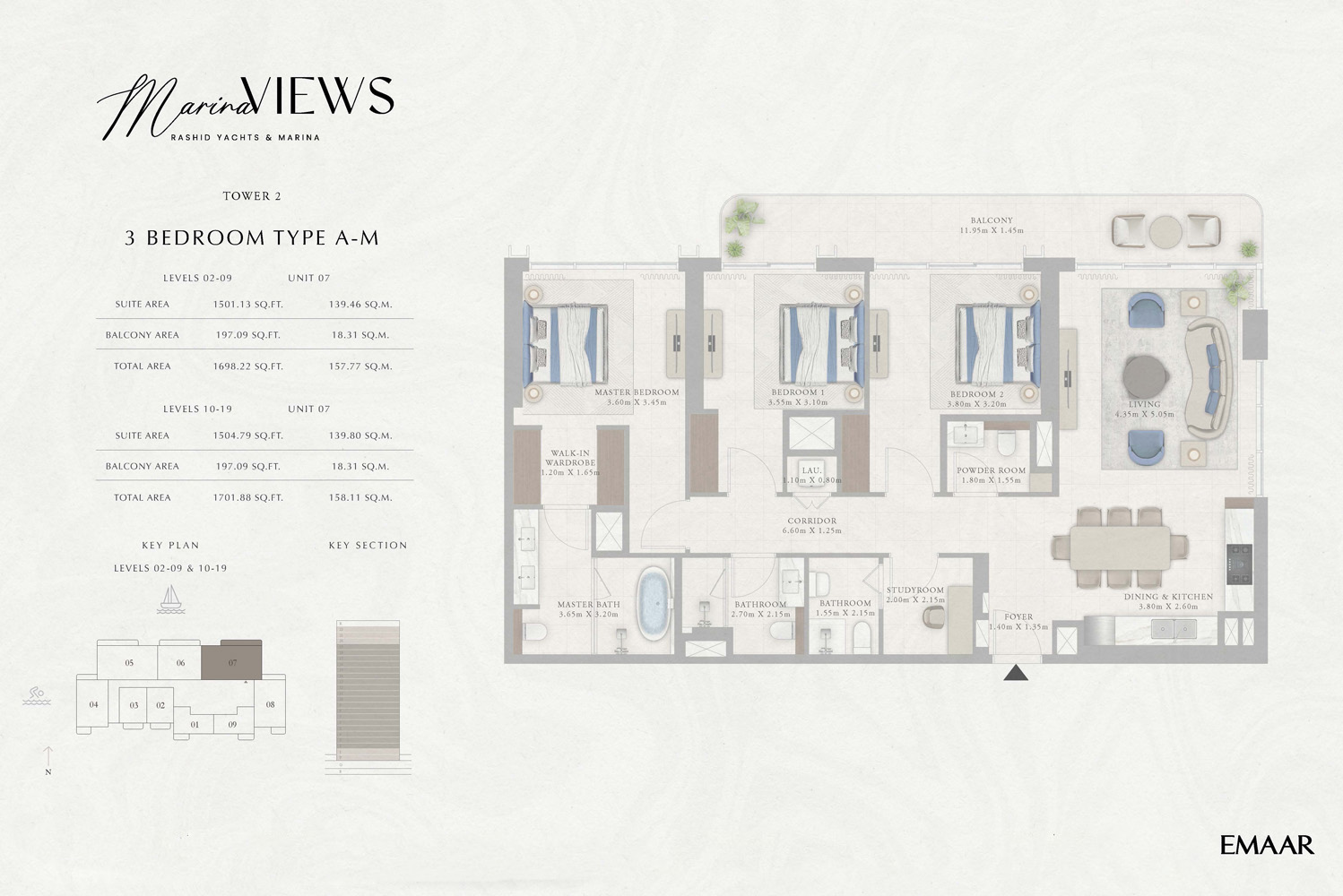 Type A-M, Unit 7, Level 10 - 19