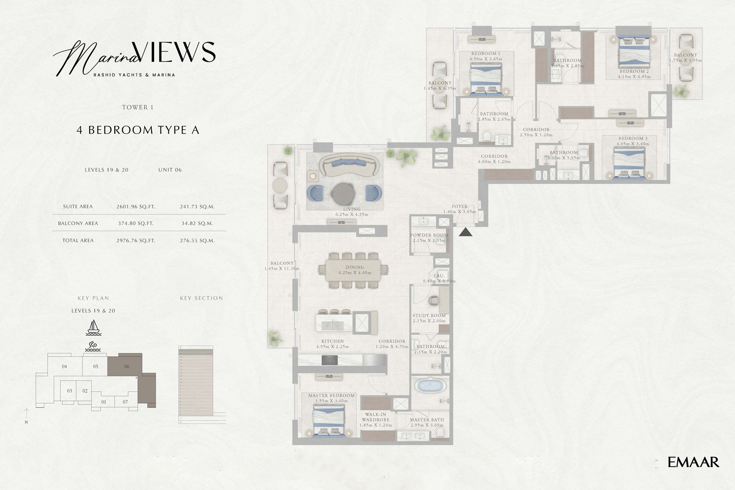 Type A, Unit 6, Level 19 & 20