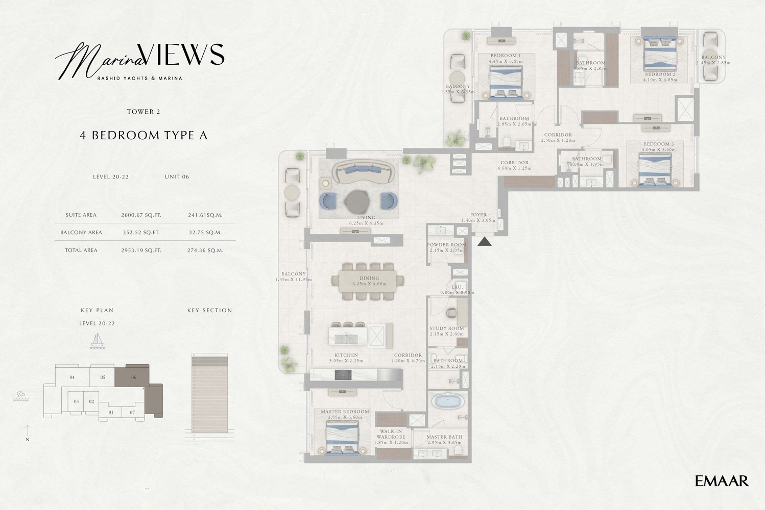 Type A, Unit 6, Level 20 - 22