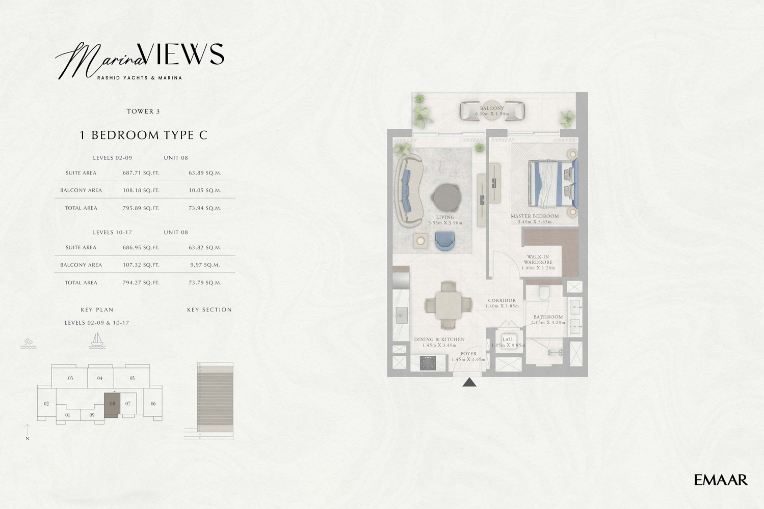 Type C, Unit 8, Level 2 - 9