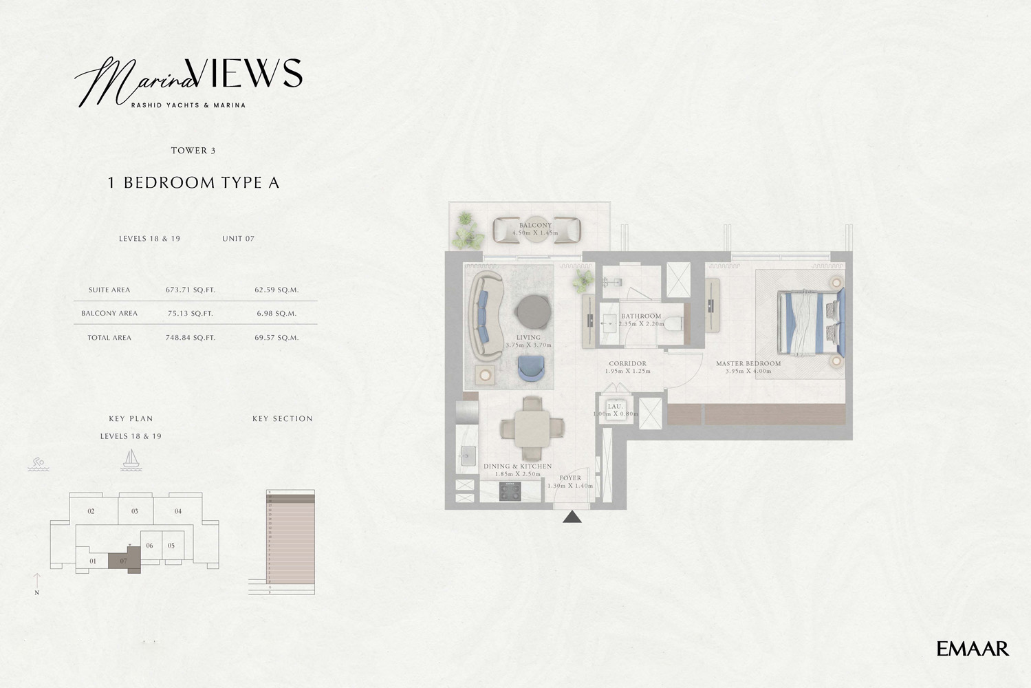 Type A, Unit 7, Level 18 & 19