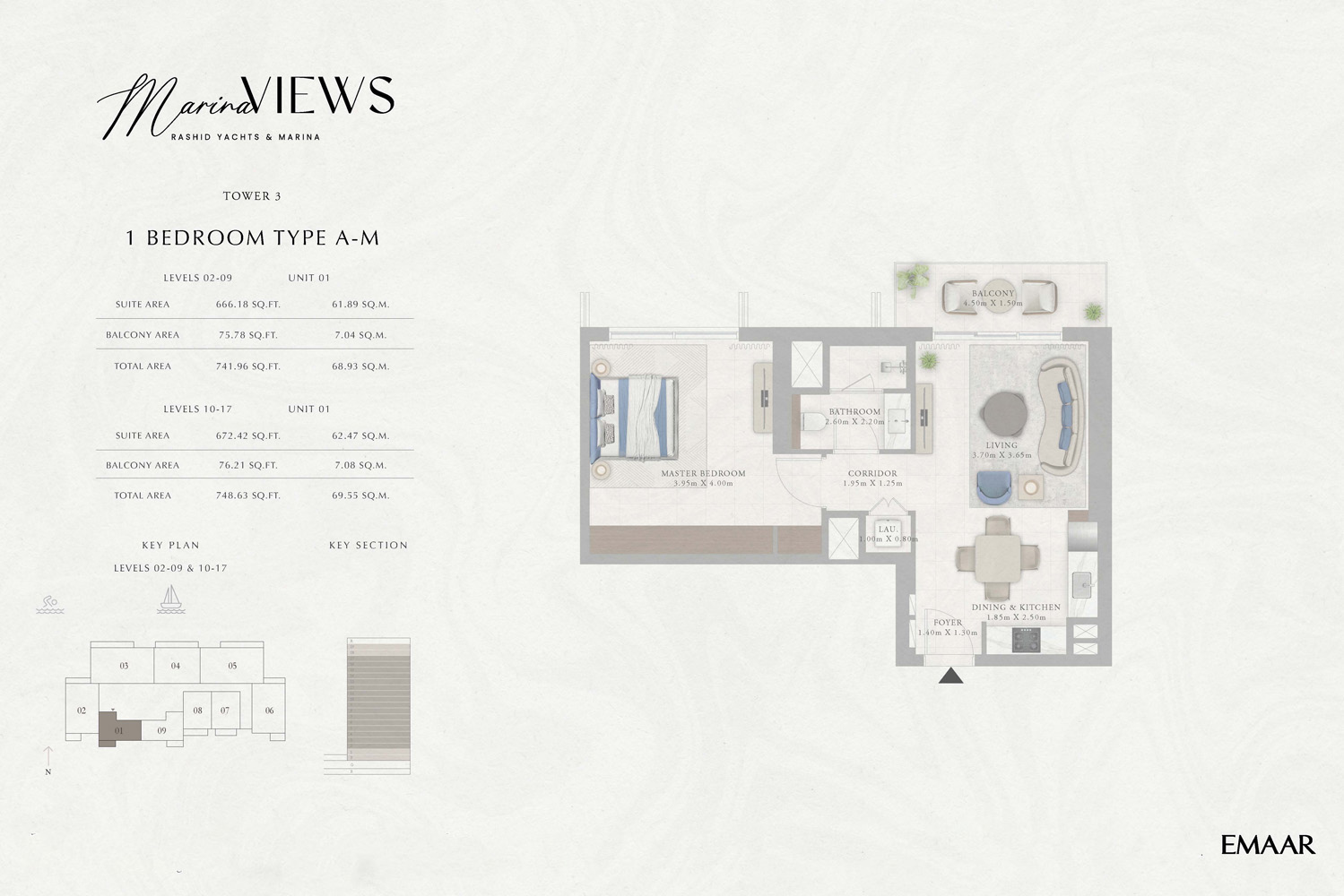 Type A-M, Unit 1, Level 10 - 17
