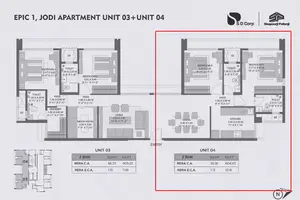 Epic 1, Jodi Apartment, Unit 04