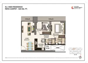 XL, 2 Bedroom
