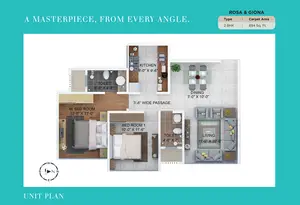 2 BHK, A Masterpiece, From Every Angle, Rose & Giona