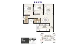 2 BHK E1