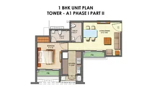 1 BHK, Phase I, Part II