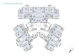 T2 Typical Floor Plan