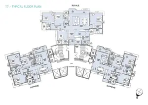 T7 Typical Floor Plan