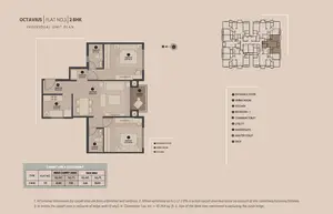 Unit Plan, Flat no - 3