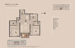 Unit Plan, Flat no - 8