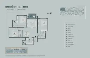 Unit Plan, Flat no - 1