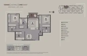 Unit Plan, Flat no - 2
