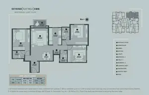 Unit Plan, Flat no - 2