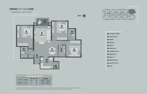 Unit Plan, Flat no - 5