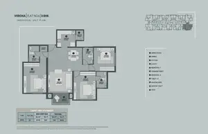 Unit Plan, Flat no - 6