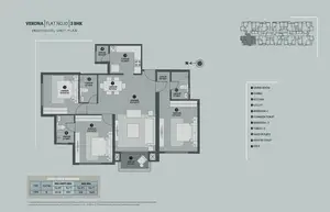 Unit Plan, Flat no - 10