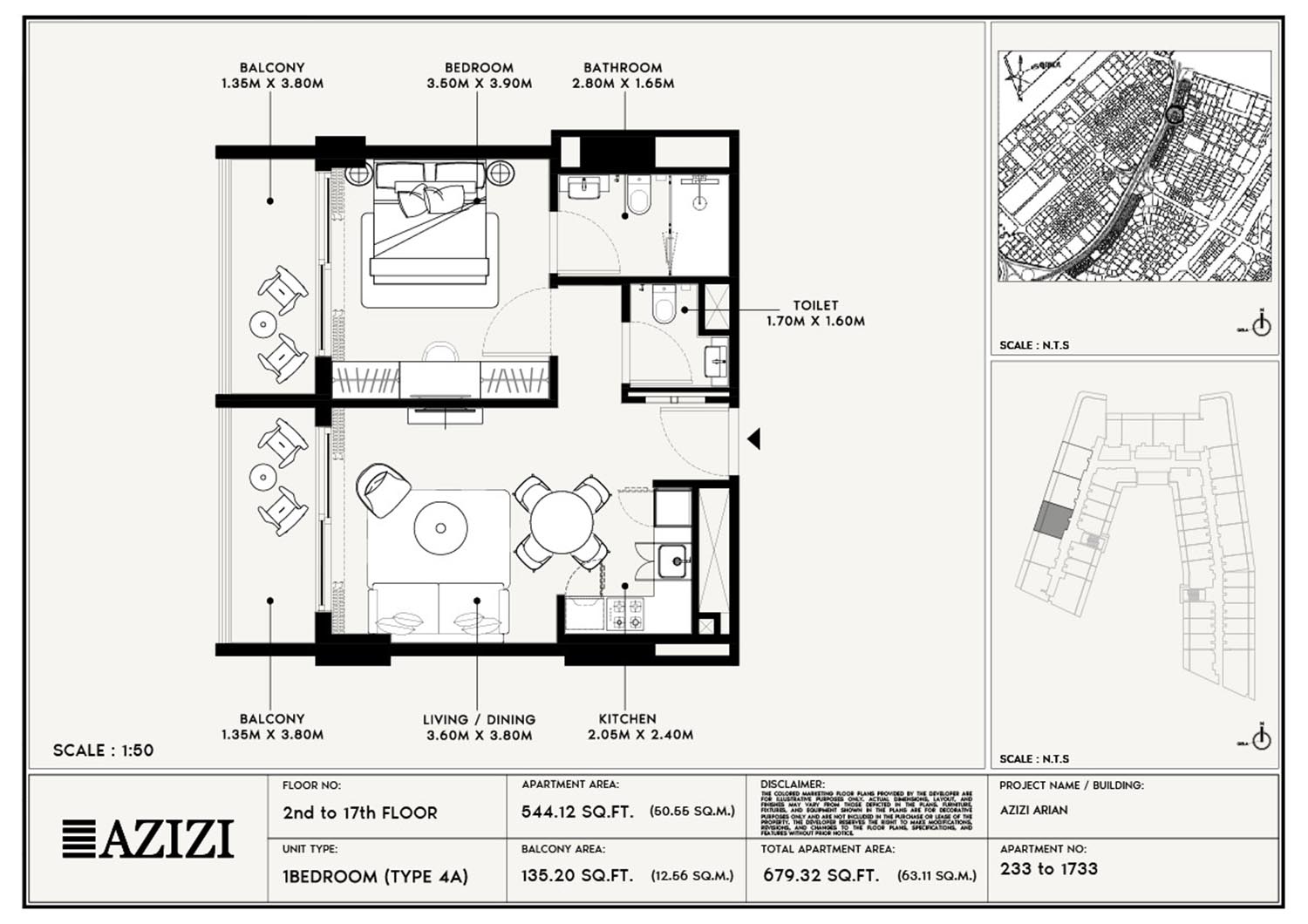 Unit 233 To 1733 (Type 4A)