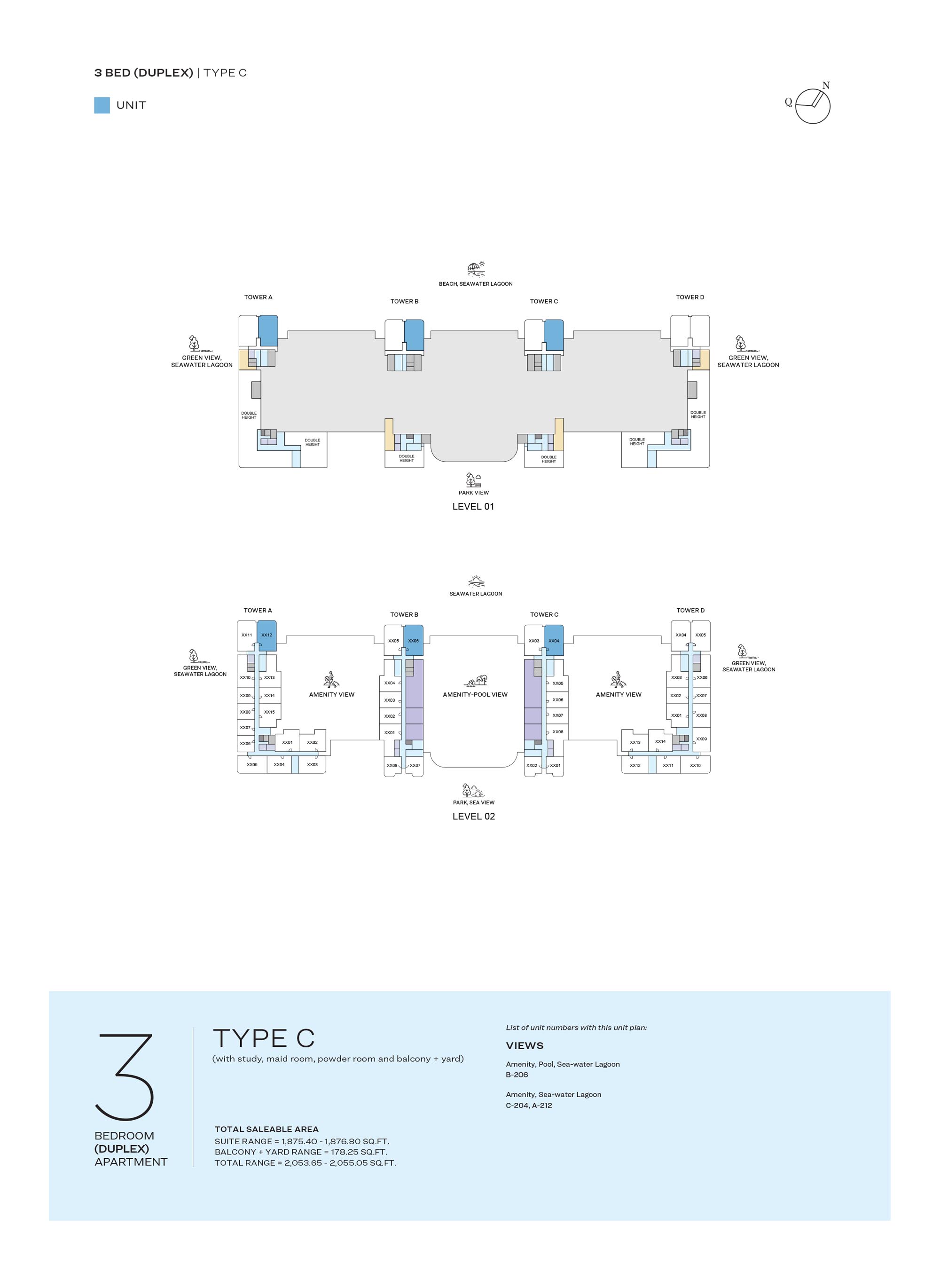 LEVEL 01 & 02 TYPE C