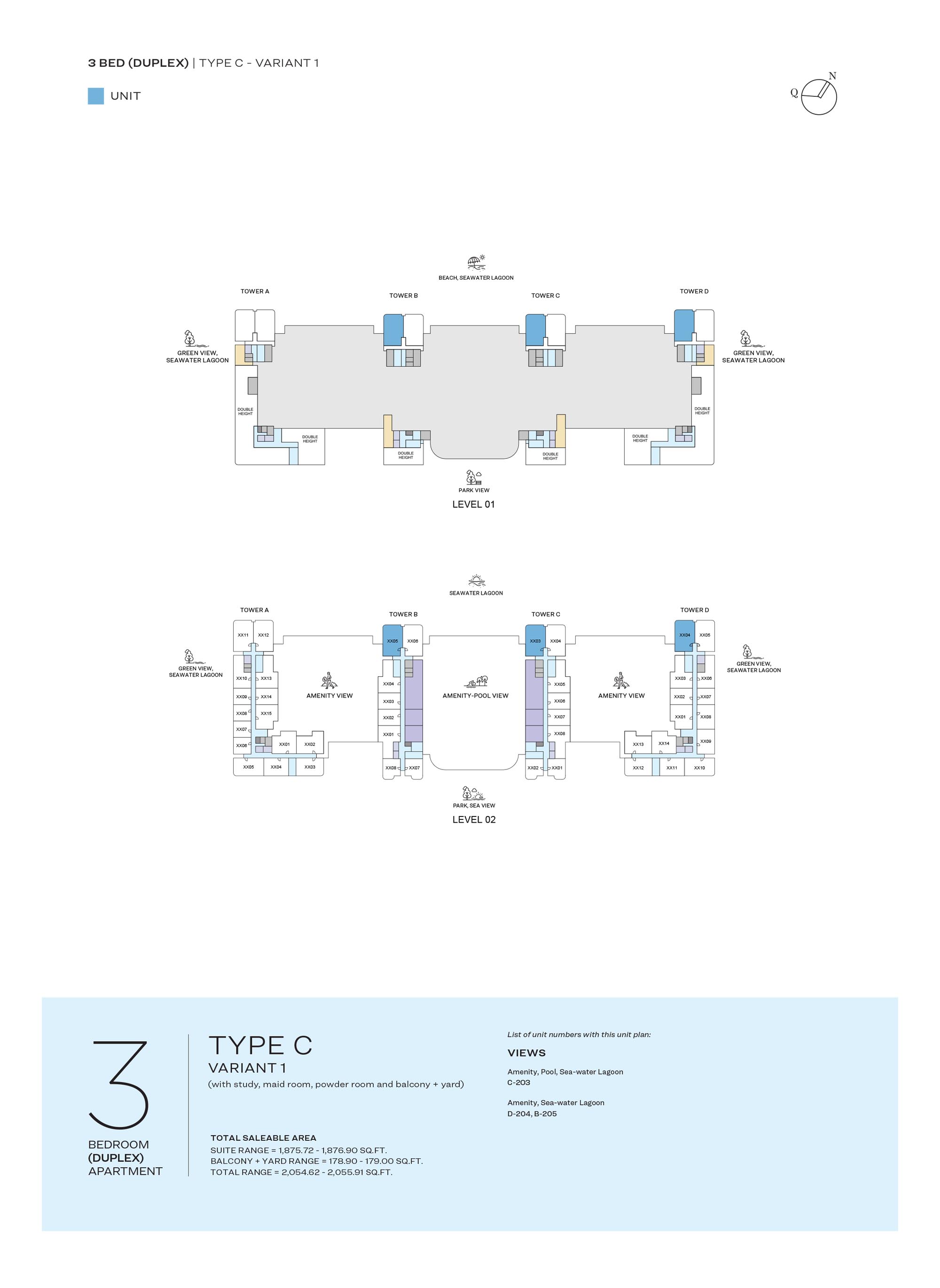 LEVEL 01 & 02 TYPE C-VARIANT 1