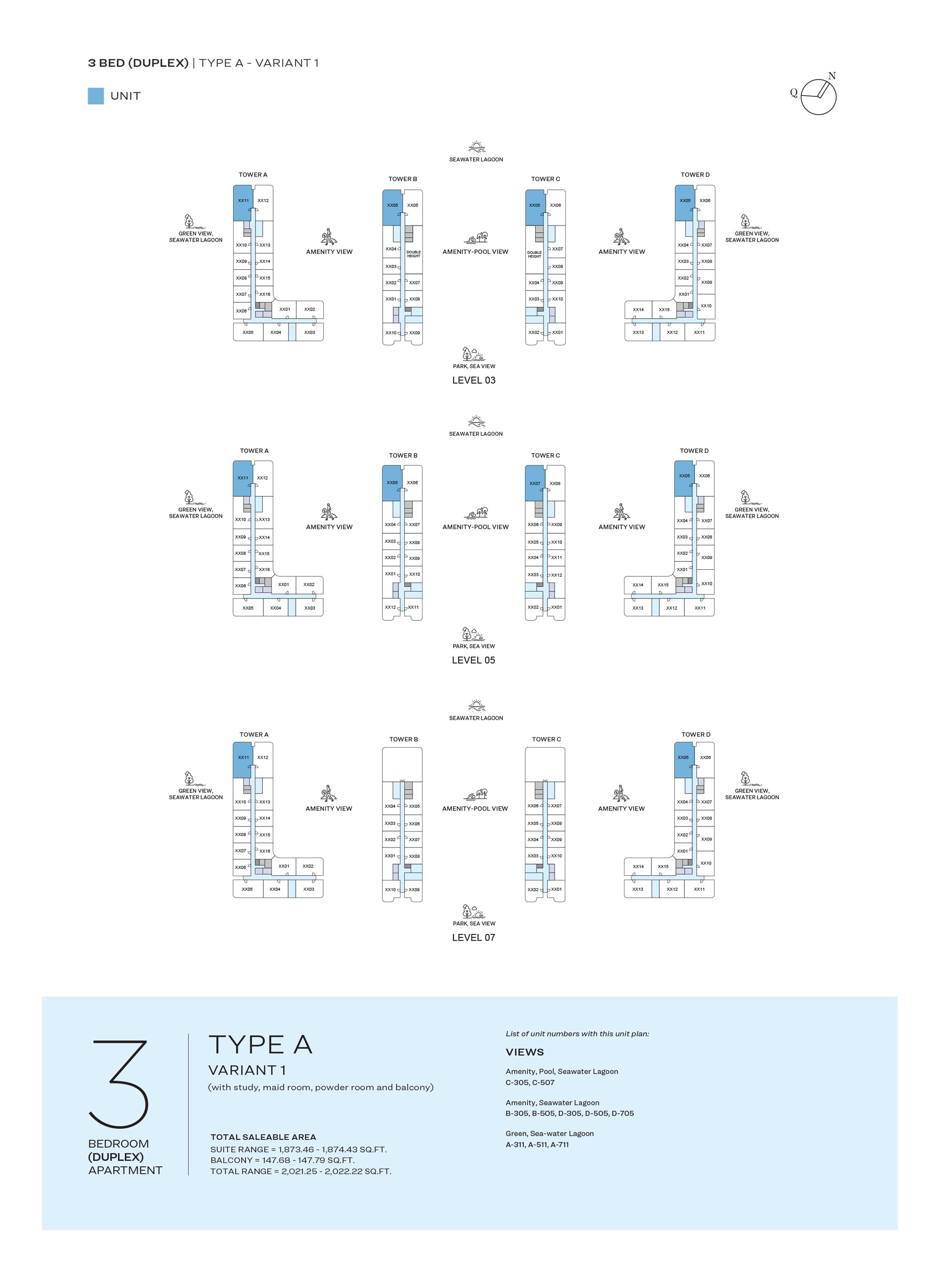 LEVEL 03 - 07 TYPE A-VARIANT 1