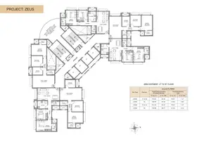 Project-Zeus, 4th to 36th Floor