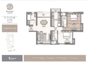 2.5 BHK, Type 1