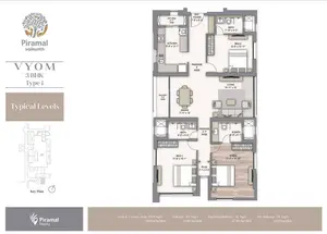 3 BHK, Type 1