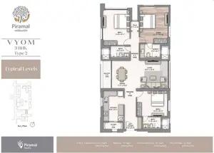 3 BHK, Type 2
