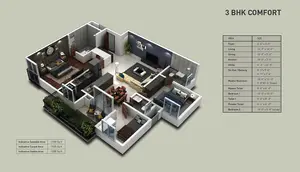3 BHK Comfort