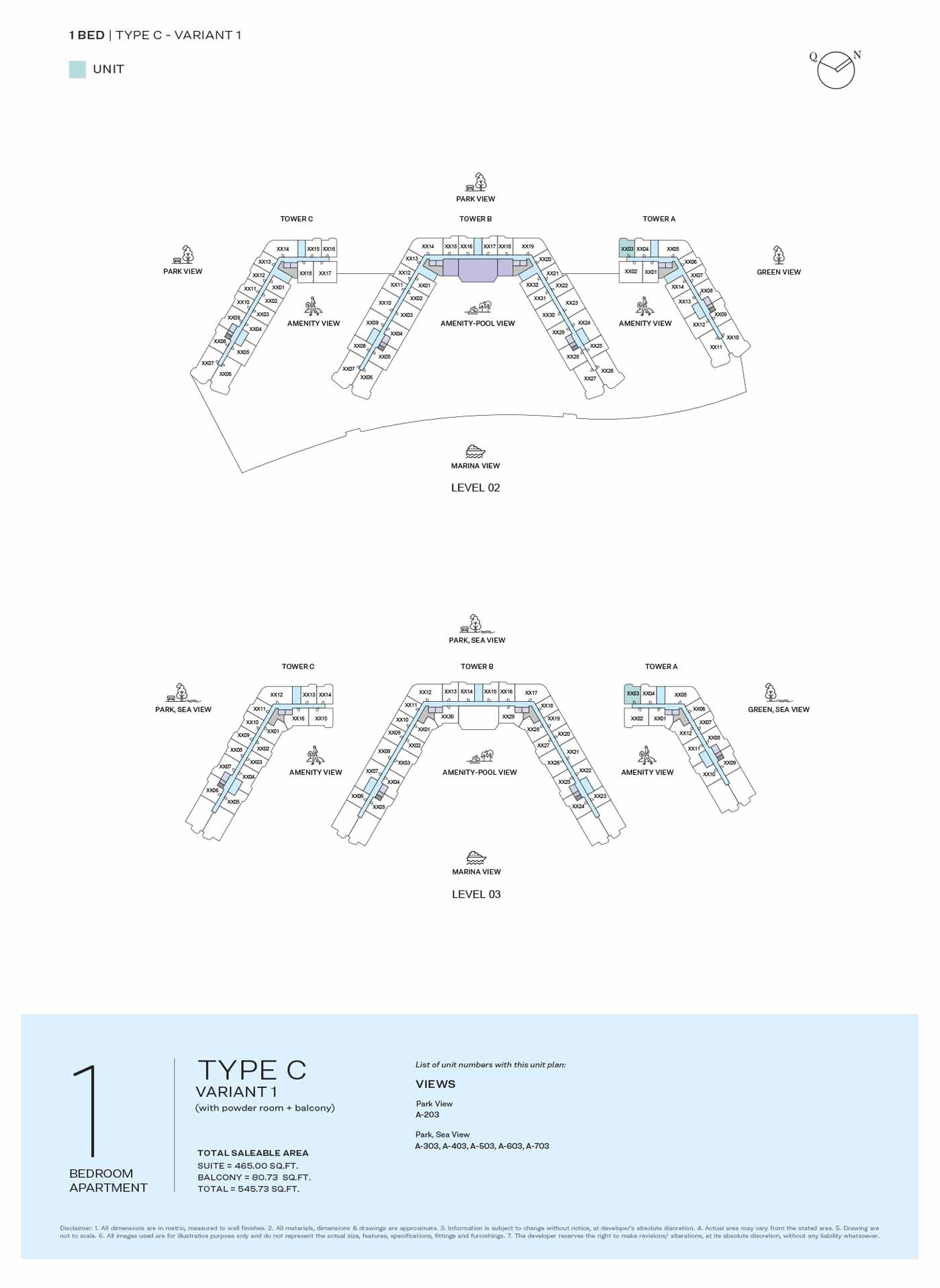 LEVEL 02 & 03 TYPE C-VARIANT 1