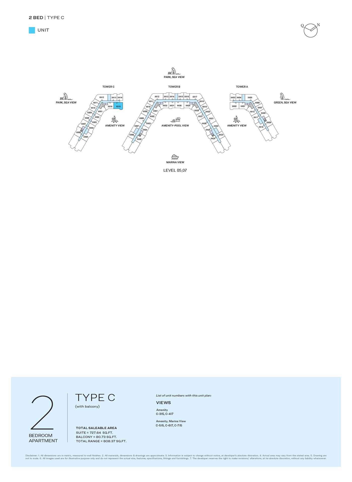 LEVEL 05 & 07 TYPE C