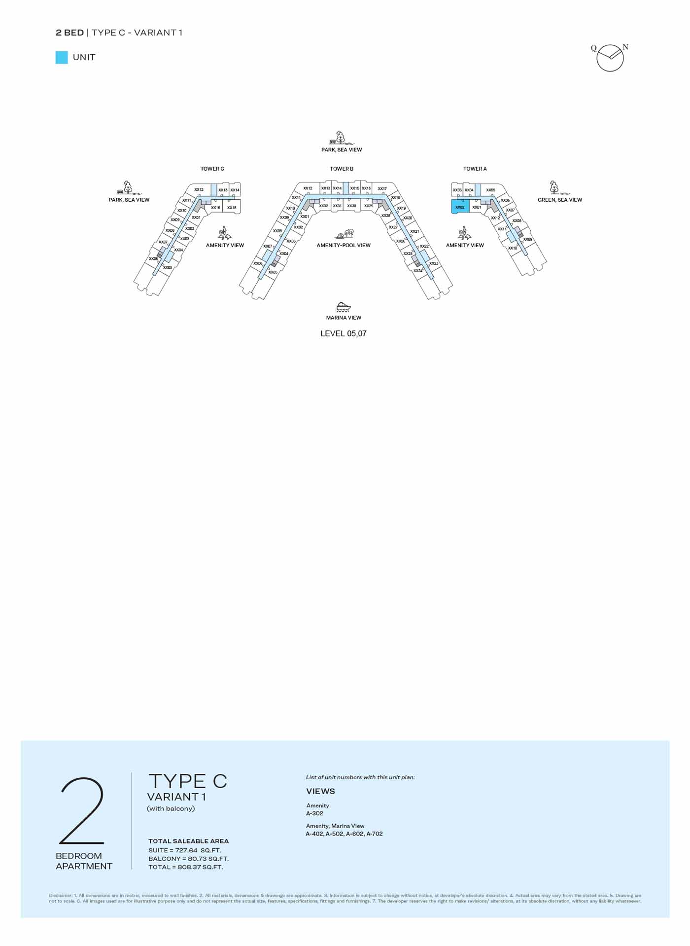 LEVEL 05 & 07 TYPE C-VARIANT 1