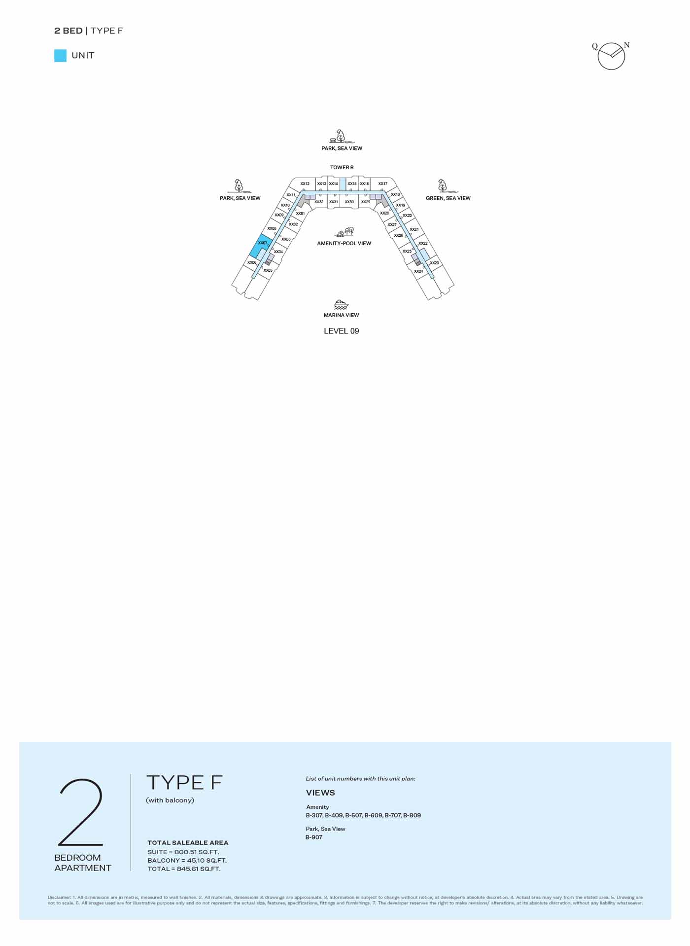 LEVEL 09 TYPE F
