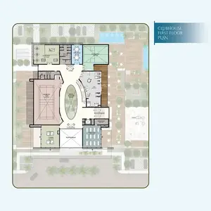 Clubhouse First Floor Plan