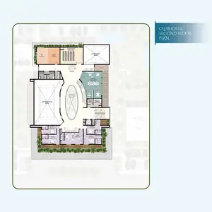 Clubhouse Second Floor Plan