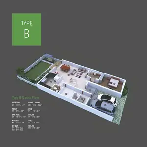 Type B, Ground Floor