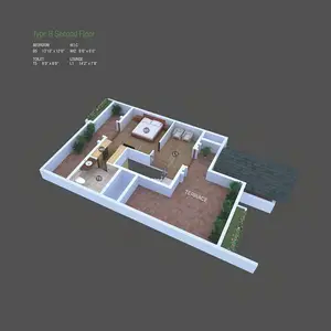 Type B, Second Floor