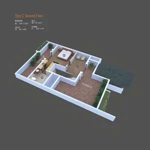 Type C, Second Floor