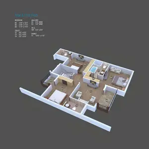 Type E, First Floor
