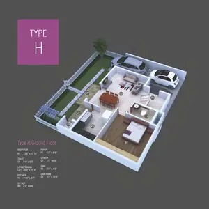 Type H, Ground Floor