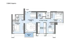3BHK Imperio